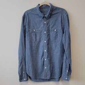 GAP Blue Casual Button Down Shirt